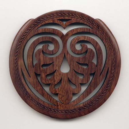 05 walnut with classic rosette