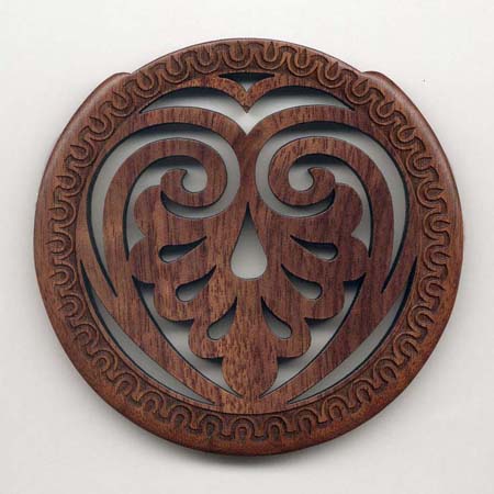 05 walnut with gothic rosette