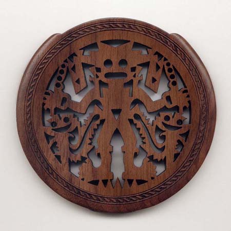 08 walnut with classic rosette