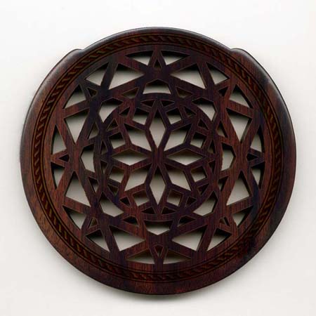 11 rosewood with classic rosette